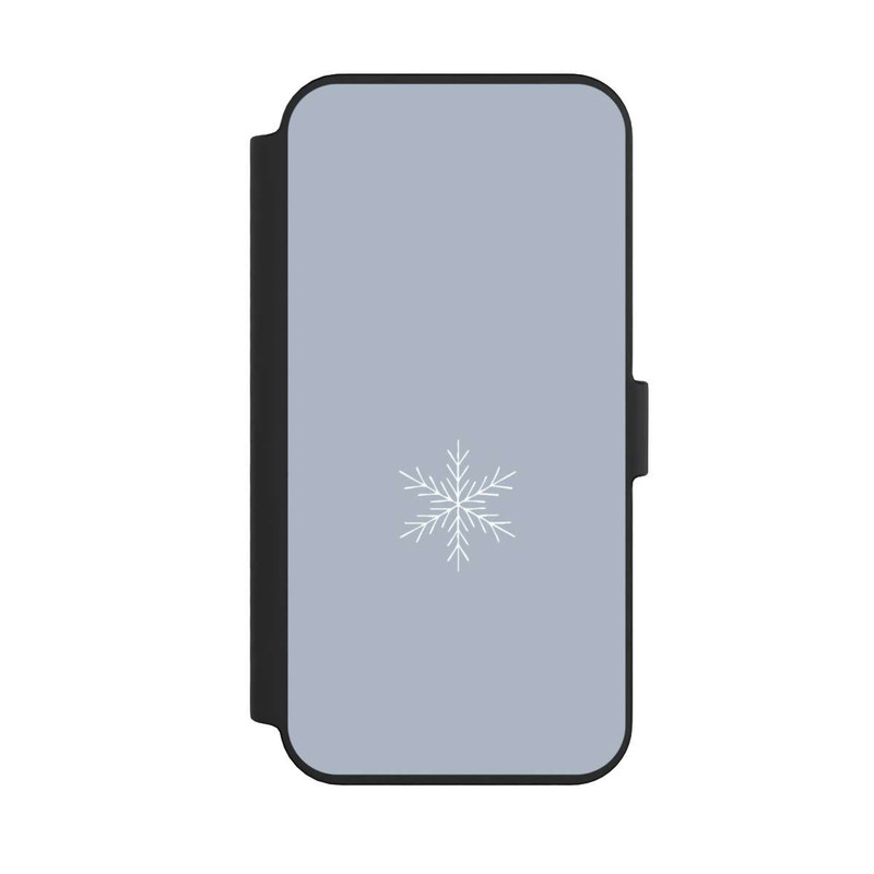 iPhone 14 Pro Max NIVOflip Schneeflocke Minimalistisch
