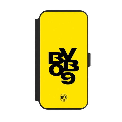 Apple iPhone 14 Pro Max NIVOflip BVB09 Schwarz Gelb