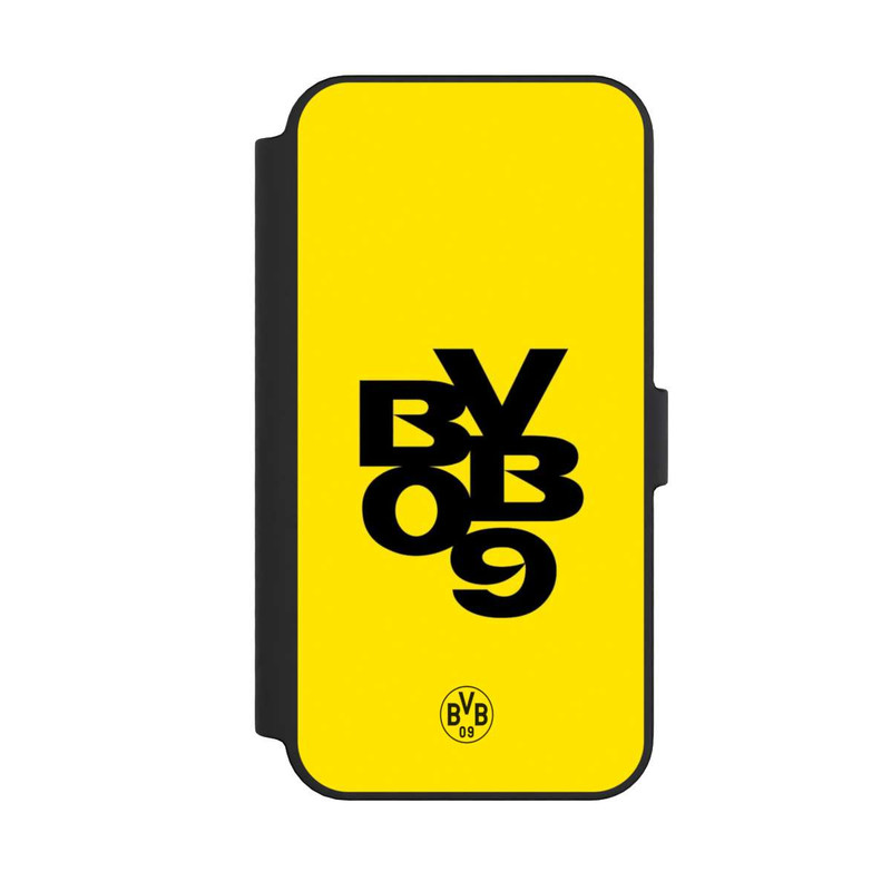 iPhone 14 Pro Max NIVOflip BVB09 Schwarz Gelb