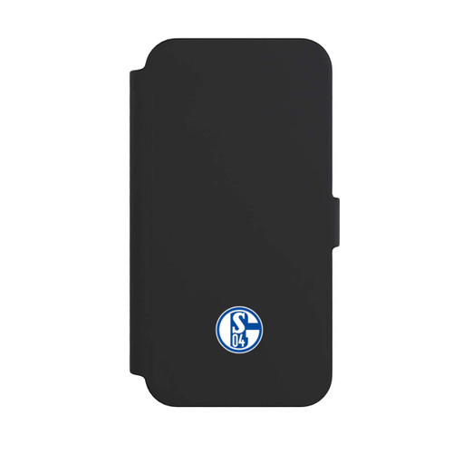 Apple iPhone 14 Pro Max NIVOflip FC Schalke 04 Logo Klein Transparent