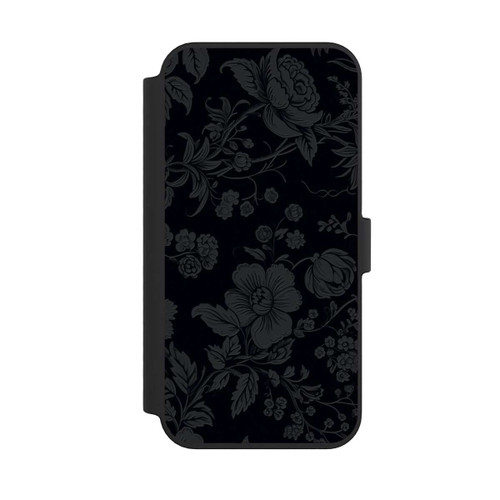 Apple iPhone 14 Pro Max NIVOflip Dunkle Blumen Vintageoptik
