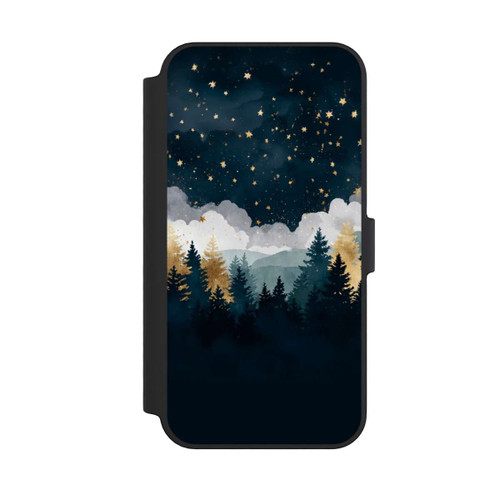 Apple iPhone 14 Pro Max NIVOflip nächtlicher Wald Indigo