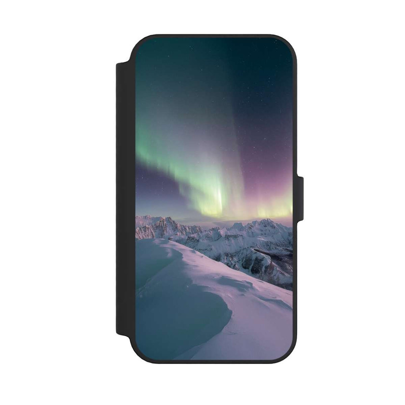 iPhone 14 Pro Max NIVOflip Aurore Boréale Magique avec IA