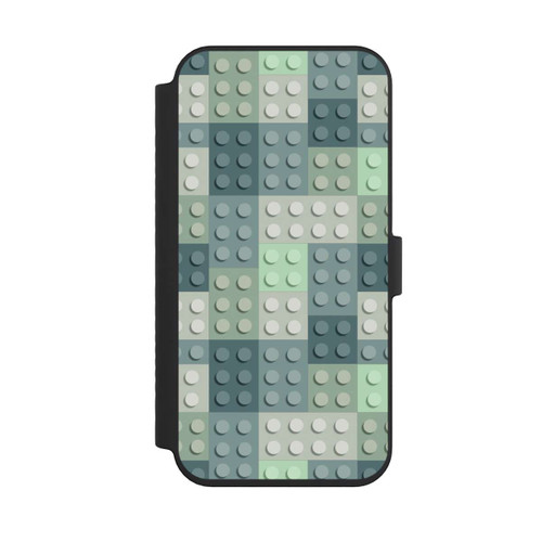 Apple iPhone 14 Pro Max NIVOflip Green Blocks Pattern