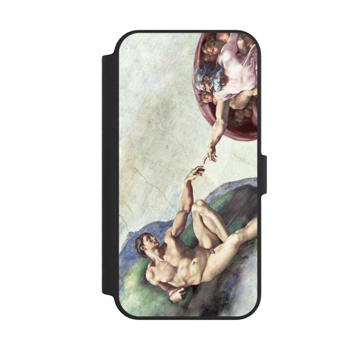 Apple iPhone 14 Pro Max NIVOflip Michelangelo Buonarroti Création d'Adam