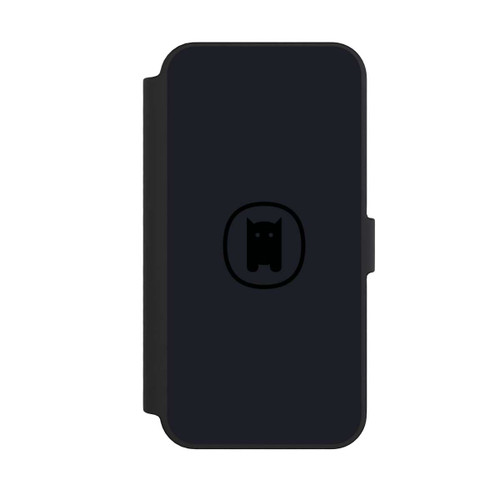 Apple iPhone 14 Pro Max NIVOflip Nivocase Logo Large Black Gray