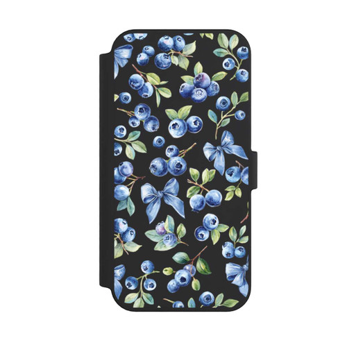 Apple iPhone 14 Pro Max NIVOflip Blaubeere Schleifen Transparent mit KI