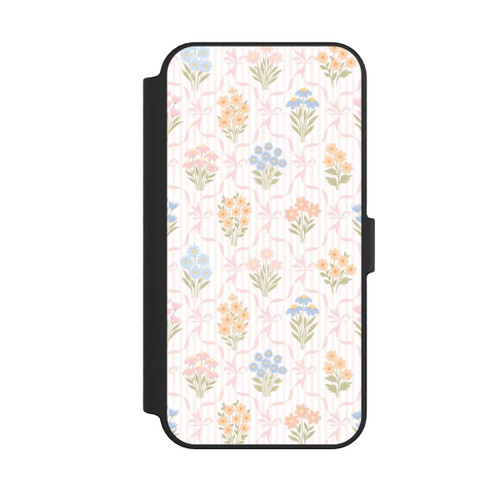 Apple iPhone 14 Pro Max NIVOflip Vintage Frühlingsblumenstrauß im Cottagecore Stil