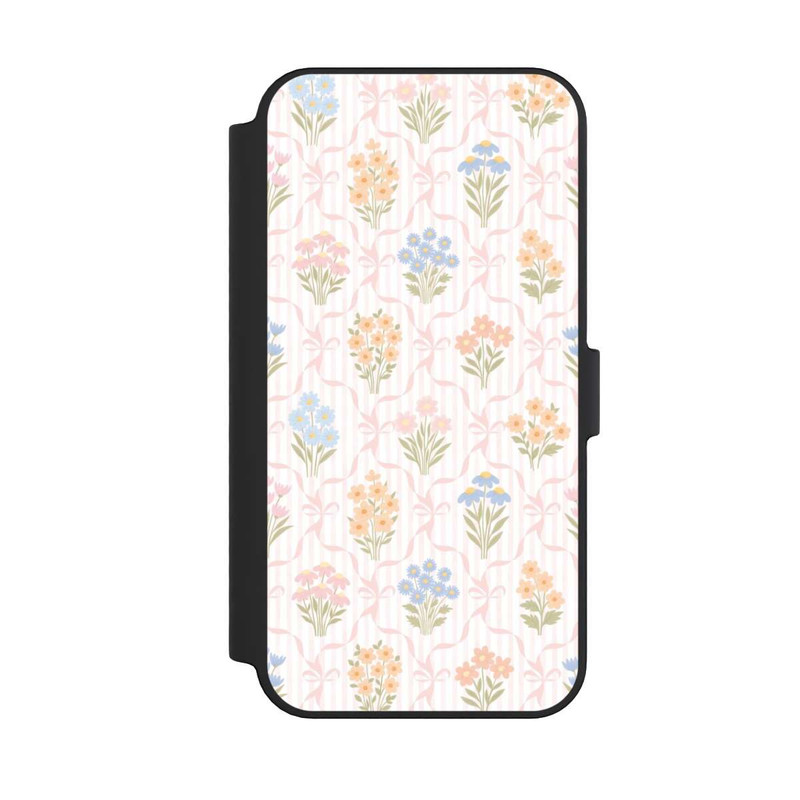 iPhone 14 Pro Max NIVOflip Vintage Frühlingsblumenstrauß im Cottagecore Stil