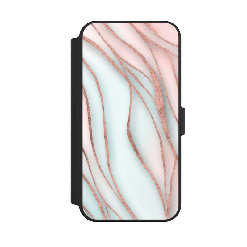 iPhone 14 Pro Max NIVOflip Soft Waves Gold Rose Gold