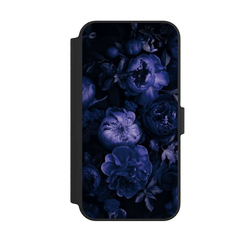 iPhone 14 Pro Max NIVOflip Victorian Grandeur Large Flowers Purple Mit KI