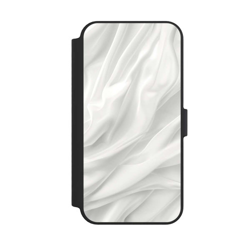 Apple iPhone 14 Pro Max NIVOflip Texture Lisse Satinée Blanche avec IA