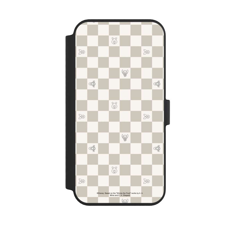 iPhone 14 Pro Max NIVOflip Winnie Puuh Kariert Beige