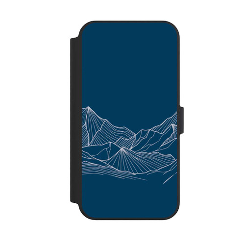 Apple iPhone 14 Pro Max NIVOflip Courbes de niveau de Blue Mountain