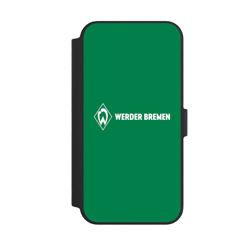 iPhone 14 Pro Max NIVOflip Werder Bremen Schriftzug Raute Grün
