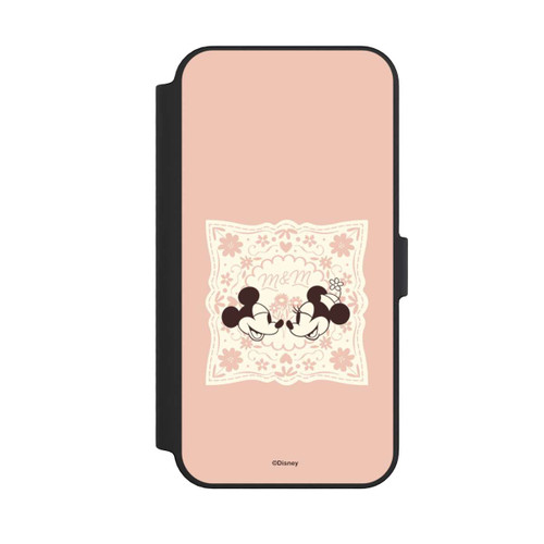 Apple iPhone 14 Pro Max NIVOflip Minnie und Micky Forever Rosa