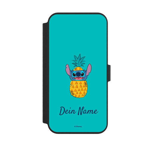 Apple iPhone 14 Pro Max NIVOflip Stitch Ananas Personalisierbar