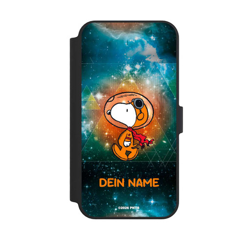 Apple iPhone 14 Pro Max NIVOflip Snoopy Weltraumreisender Personalisierbar