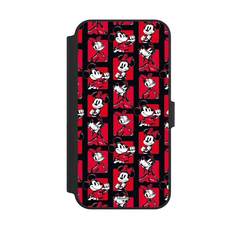 iPhone 14 Pro Max NIVOflip Micky Maus Racing Muster Rot