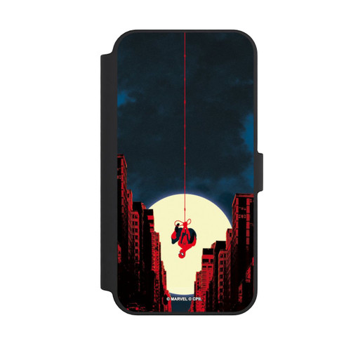 Apple iPhone 14 Pro Max NIVOflip Spider-Man Marvel between Skyscrapers
