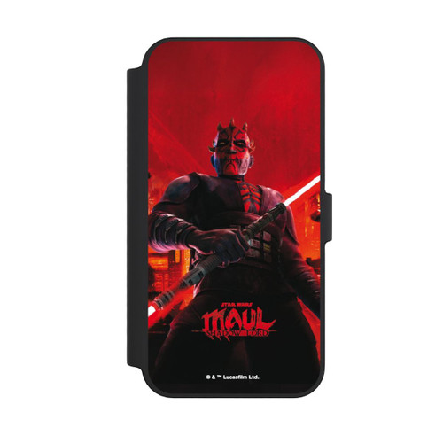 Apple iPhone 14 Pro Max NIVOflip Dark Maul avec un Sabre Laser