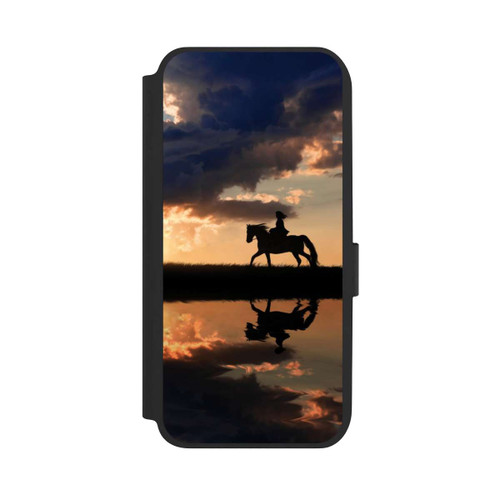 Samsung Galaxy A14 5G NIVOflip Ausritt im Sonnenuntergang
