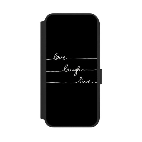Samsung Galaxy A14 5G NIVOflip Love Laugh Live blanc/noir