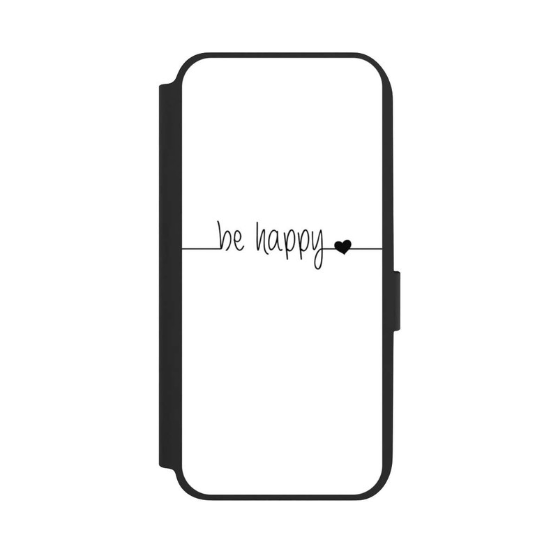 Galaxy A14 5G NIVOflip Be Happy Weisser Hintergrund