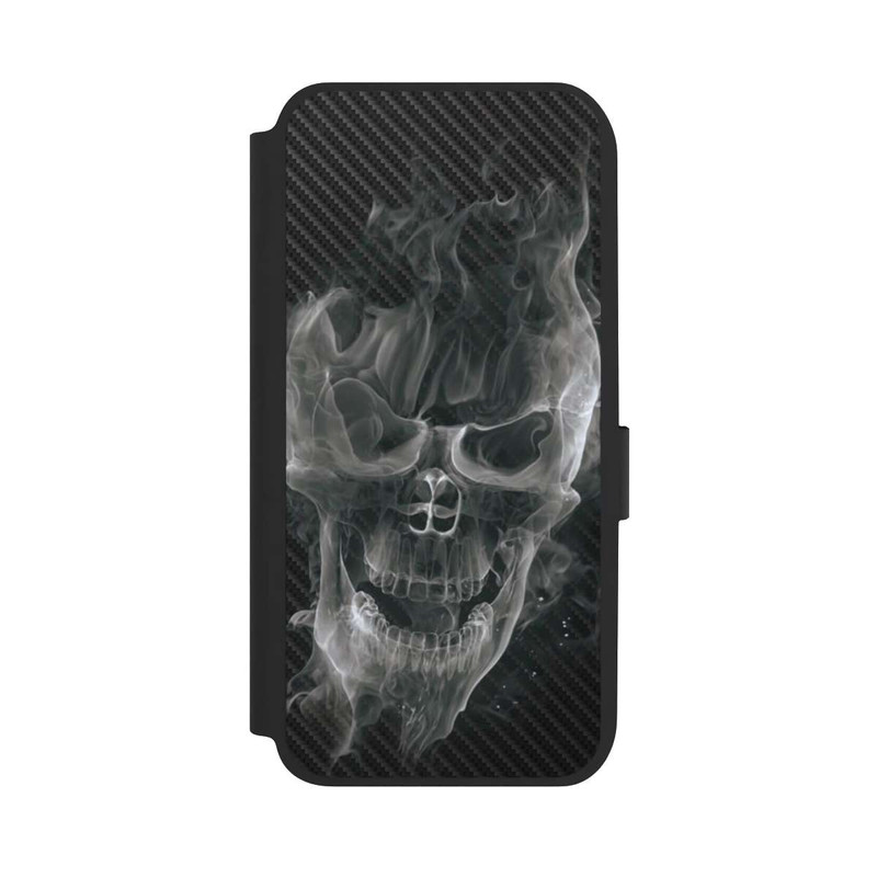 Galaxy A14 5G NIVOflip Smoke Skull Carbon