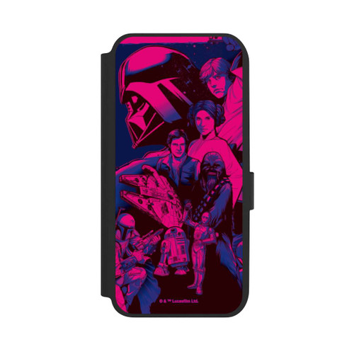 Samsung Galaxy A14 5G NIVOflip Star Wars Characters - Ultraviolet
