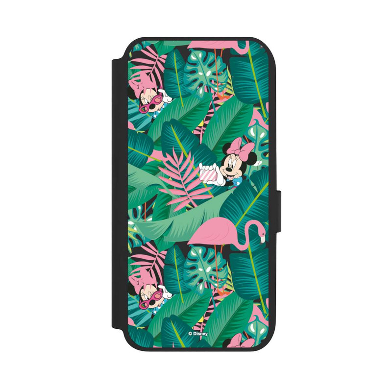 Galaxy A14 5G NIVOflip Minnie Summer Palmblätter ohne Hintergrund