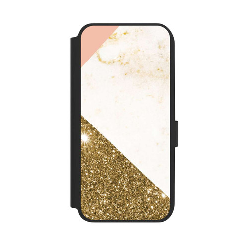 Samsung Galaxy A14 5G NIVOflip Marmor-Collage in Goldoptik