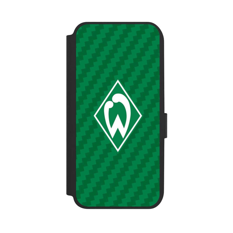Galaxy A14 5G NIVOflip Carbonlook - Werder Bremen