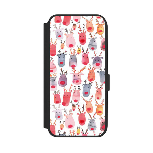 Samsung Galaxy A14 5G NIVOflip  Niedliches Rentieraquarell