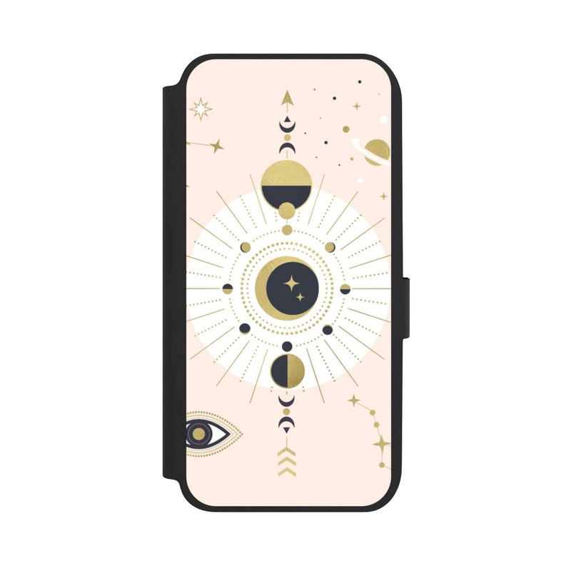 Galaxy A14 5G NIVOflip Look abstrait or rose