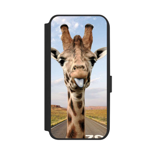 Samsung Galaxy A14 5G NIVOflip Giraffe auf der Straße