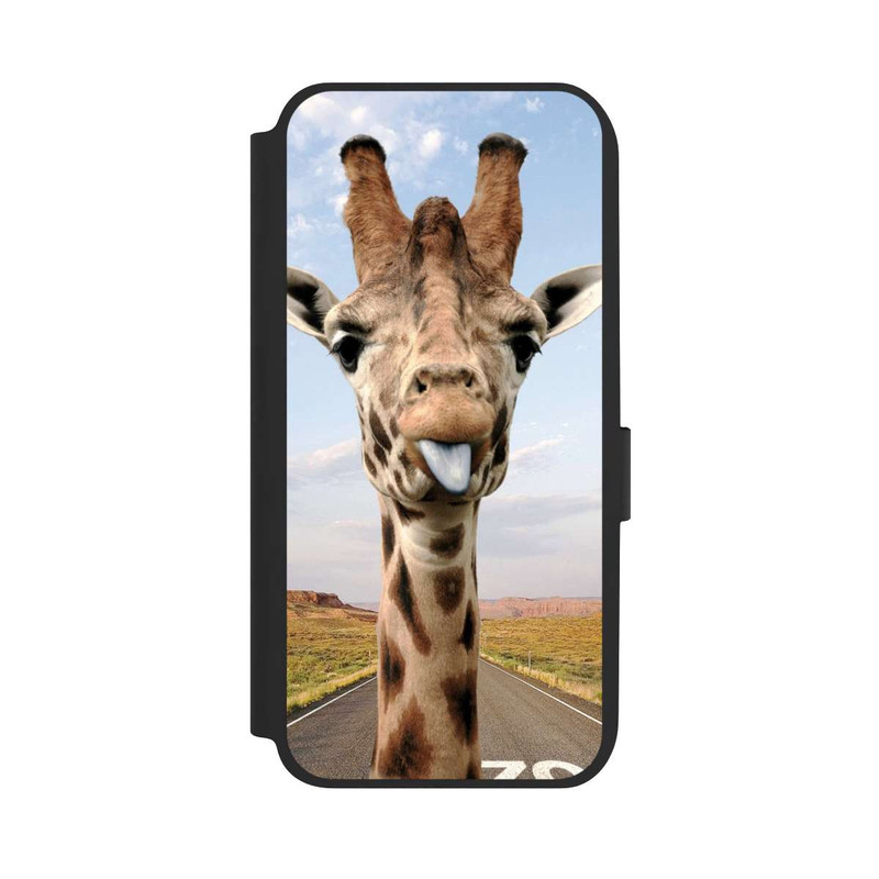 Galaxy A14 5G NIVOflip Girafe sur la route