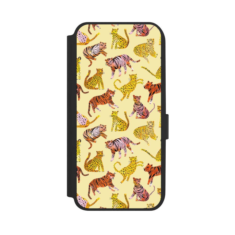 Galaxy A14 5G NIVOflip Tiger und Leoparden Savannah