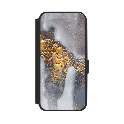 Samsung Galaxy A14 5G NIVOflip Look béton doré pailleté
