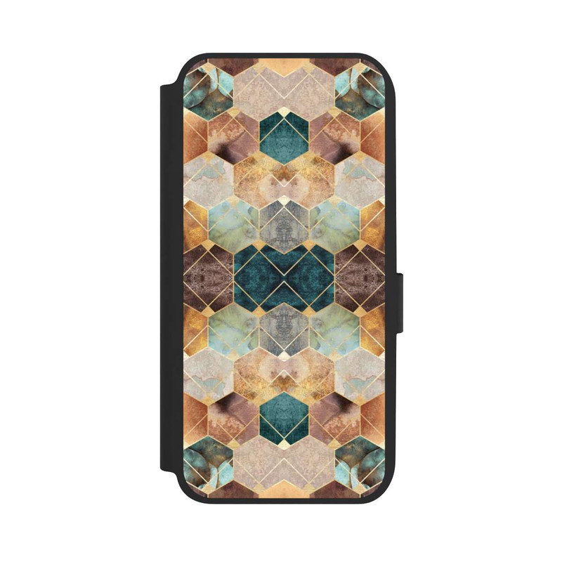 Galaxy A14 5G NIVOflip Hexagones et diamants naturels