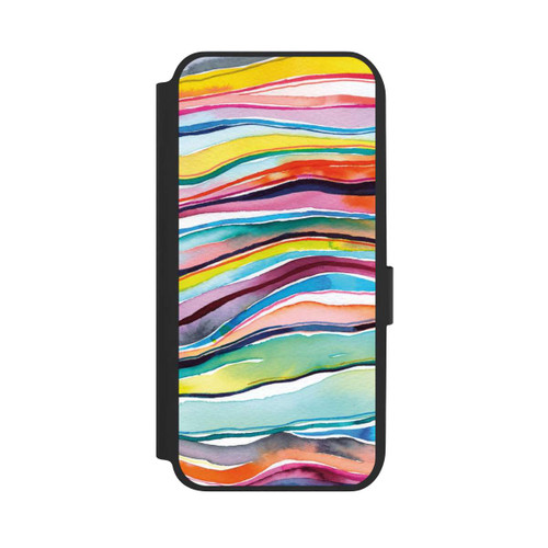 Samsung Galaxy A14 5G NIVOflip Watercolor Agate Layers