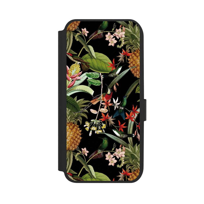 Galaxy A14 5G NIVOflip Exotische Blumen Paradiesvogel