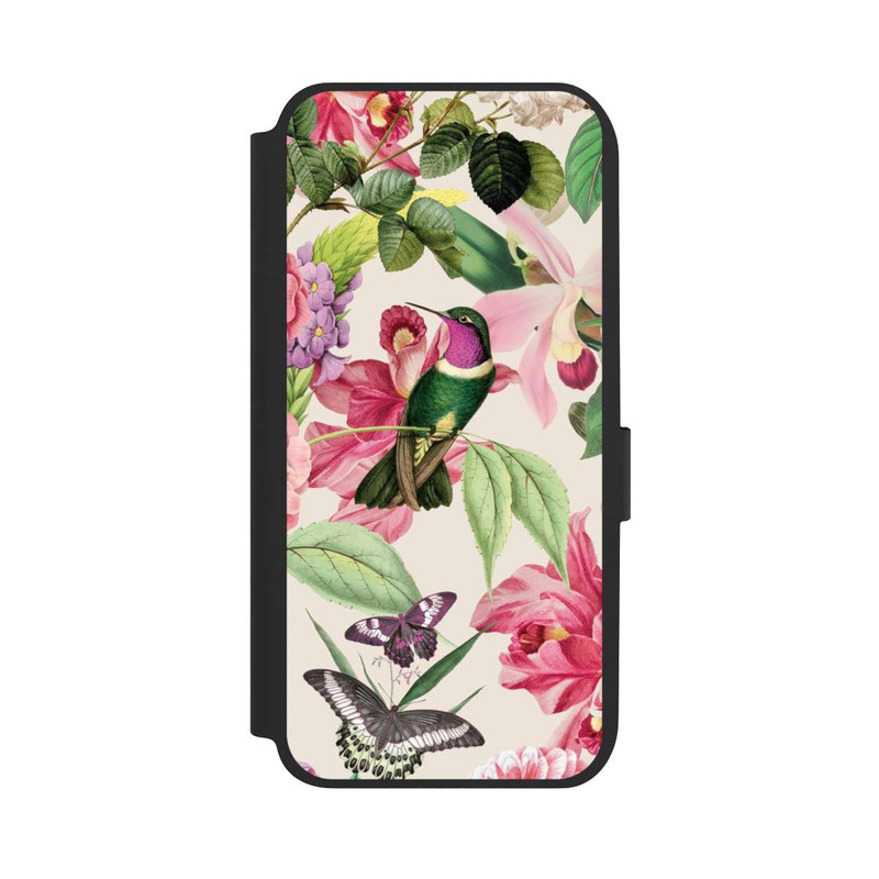 Galaxy A14 5G NIVOflip Kolibris und Rosen Muster