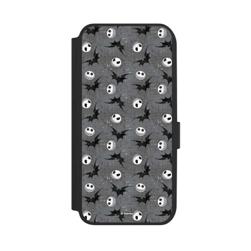 Samsung Galaxy A14 5G NIVOflip Jack Grey Pattern Tim Burtons Nightmare before Christmas