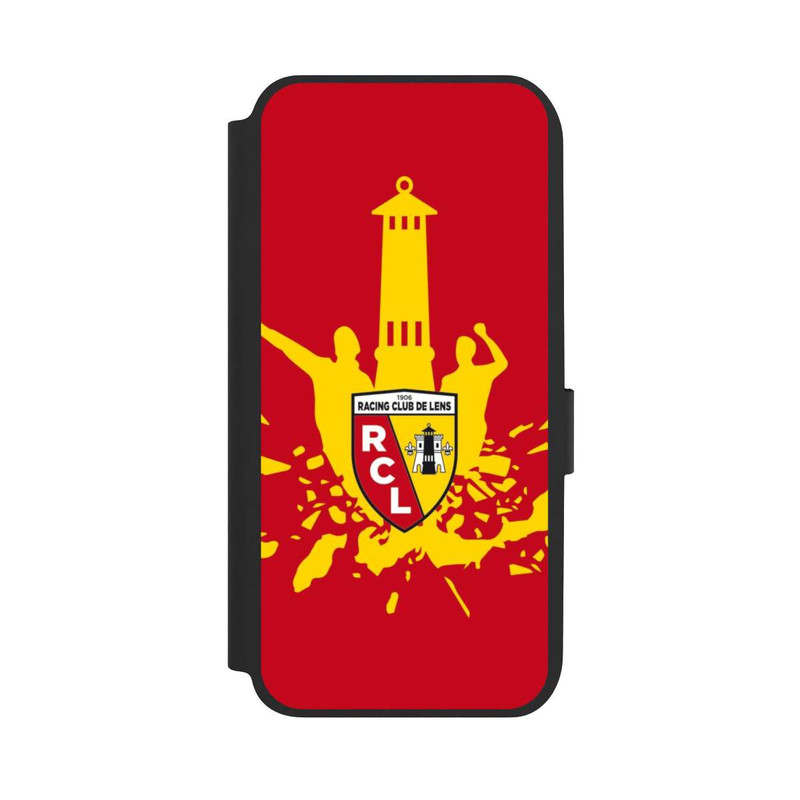 Galaxy A14 5G NIVOflip RC Lens Turm Gelb auf Rot