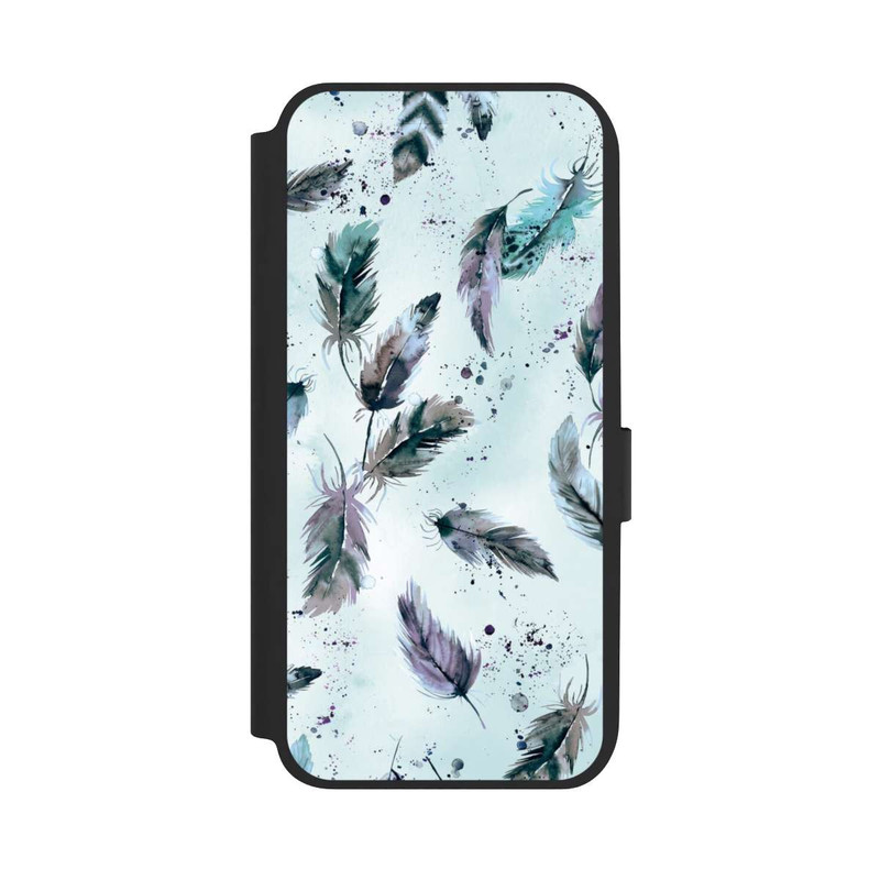 Galaxy A14 5G NIVOflip Plumes Magiques Bleu Doux