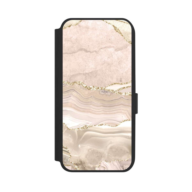 Galaxy A14 5G NIVOflip Rose Marble Dream Golden Stripes