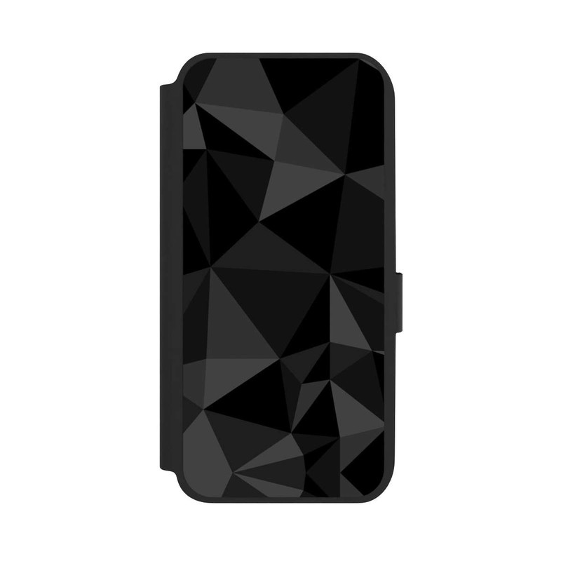 Galaxy A14 5G NIVOflip Polygonmuster schwarz