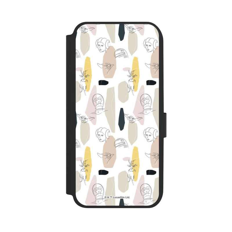 Galaxy A14 5G NIVOflip Helle Seite Line Art