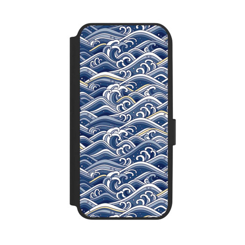 Samsung Galaxy A14 5G NIVOflip Vagues bleues kanagawa